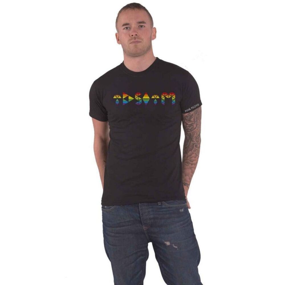 Pink Floyd Unisex Adult Dark Side Prism T-Shirt / Black